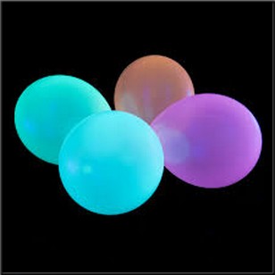 Ballons de couleurs latex fluo UV 30cm Qualité Hélium - Premium
