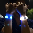 Bracelet lumineux à Leds réactif aux sons