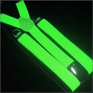 Bretelles fluo UV