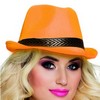 Chapeau borsalino fluo UV 2 couleurs