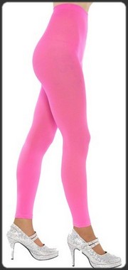 Leggins fluo UV - Couleur Rose