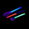 Couverts lumineux fluo Glowstick