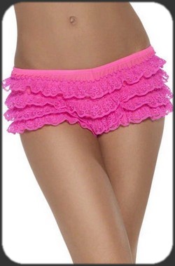 Culotte fluo UV fushia