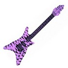 Guitare Gonflable Rose fluo
