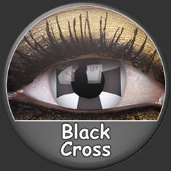 Lentilles Fantaisie BLACK CROSS