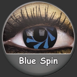 Lentilles Fantaisie BLUE SPIN