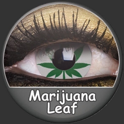 Lentilles Fantaisie MARIJUANA