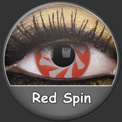 Lentilles Fantaisie RED SPIN