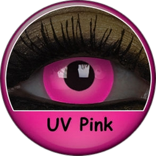 Lentilles Fluo UV Roses