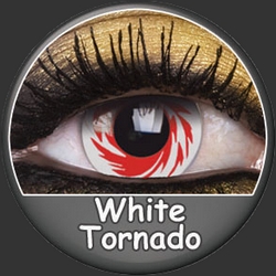 Lentilles Fantaisie WHITE TORNADO
