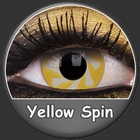 Lentilles Fantaisie YELLOW SPIN