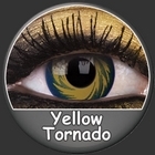 Lentilles Fantaisie YELLOW TORNADO