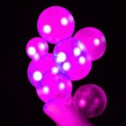 Liquide à bulles de peinture fluo UV - couleur rose