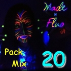 Pack soirée N03 - Maquillage Mix Fluo 20 personnes