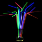 Pailles articulées fluo UV - Multicolores