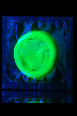 Préservatif fluo UV - Phospho