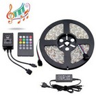 Strip Led 5050 Multicolore 300 Leds musical - Kit complet