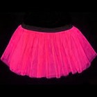Tulle Fluo UV - Couleur: Rose