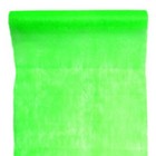 Chemin de table Fluo UV 30cm - Couleur: Vert