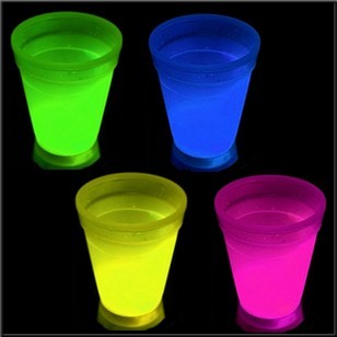 Verre lumineux fluo Glowstick