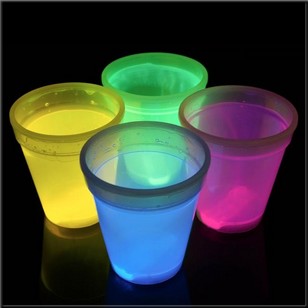 Verre lumineux fluo Glowstick